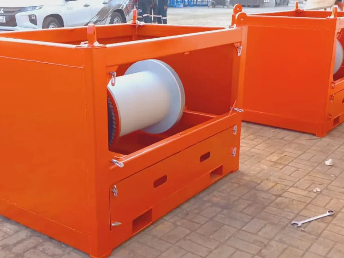 Wire Drum Skid